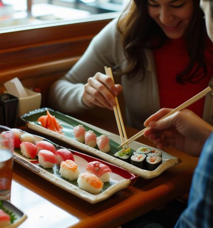 Sushi een goede keuze voor een dinner date